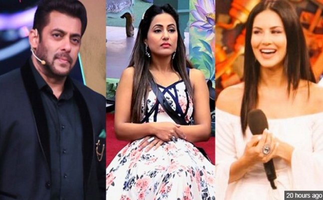 After Gauahar Khan, Hina Khan demeans Salman Khan and Sunny Leone