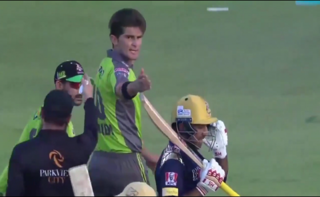 Watch: Former Pak captain Sarfaraz Ahmed and Shaheen Afridi engage into ugly spat during PSL match